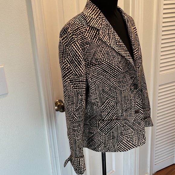 Judith Hart Collection patterned blazer - Picture 5 of 8